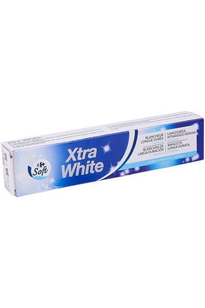 Crf Soft Carrefour Soft Xtra White Toothpaste, 75ml