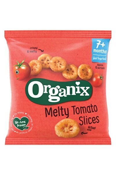 Finger Snack Bio Organix din porumb expandat cu Rosii si Morcovi, +7luni, 20g