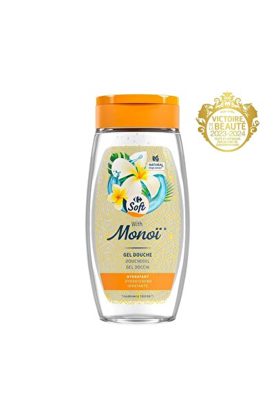 Crf Soft Gel de dus cu Monoi Carrefour Soft, 250ml