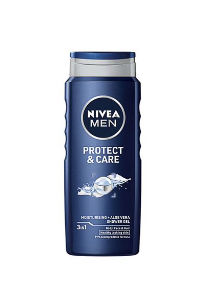 NIVEA Gel de dus Men Protect&Care 500ML