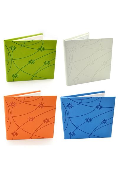 PROCART CD, DVD Case Made of -Leather, Colorful Blue