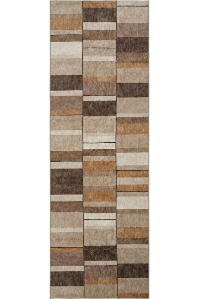 Cool Halı Carnival Renkli Mutfak Halısı Makinede Yıkanabilir Halı Yolluk Hol ...