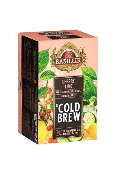 Basilur Ceai asortat Cherry & Lime, 20 x 2 g