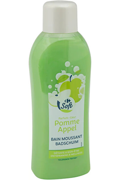 Carrefour Gel de dus spumant Soft cu parfum de mere 1l
