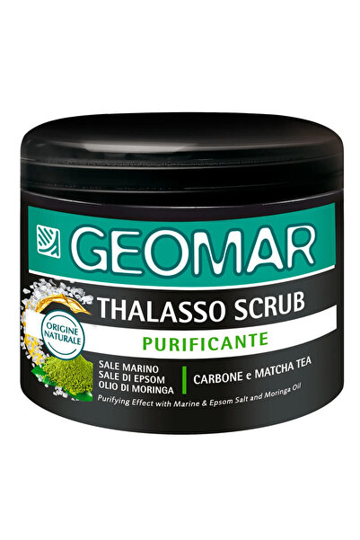 Geomar Scrub purificator cu carbune si ceai 600g