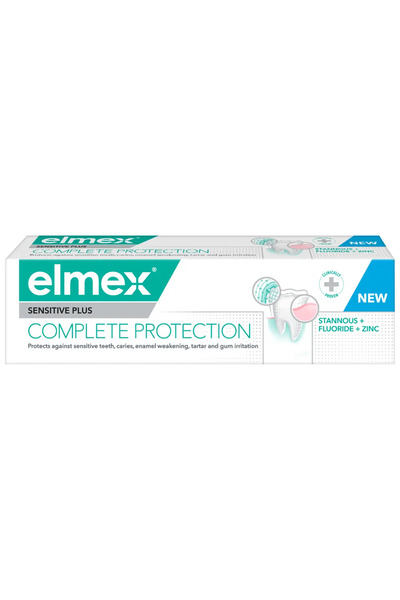 Elmex Pasta de dinti Sensitive Plus Complete Protection, pentru dinti sensibili, 75 ml