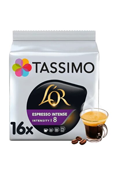 tassimo Capsule cafea L'OR, Espresso Intense, 16 bauturi x 75 ml, 16 capsule