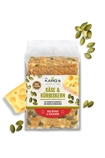 Dr. Karg S Crackers Dr. Karg's cu emmentaler si seminte de dovleac 200g