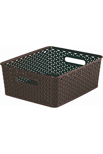 CURVER Stackable storage box 13L, My Style Rattan model,