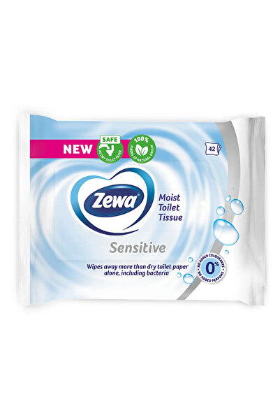 Zewa Moist Sensitive wet toilet paper 42 pieces/pack