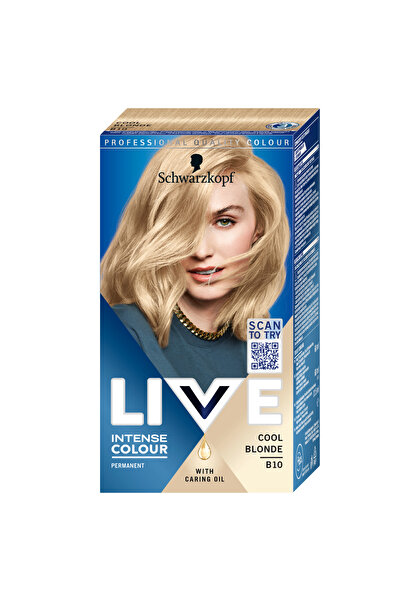 Live Vopsea de par permanenta Schwarzkopf Live, B10 Cool Blonde, 142.5 ml