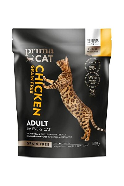 Primacat Prima Cat cu pui fara cereale pentru pisici adulte 1,4 kg