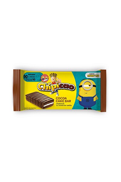 Chipicao Prajitura cu glazura de cacao si umplutura de vanilie 64g