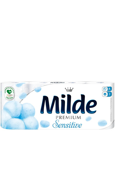 Milde Hartie igienica Thicker Sensitive 8 role