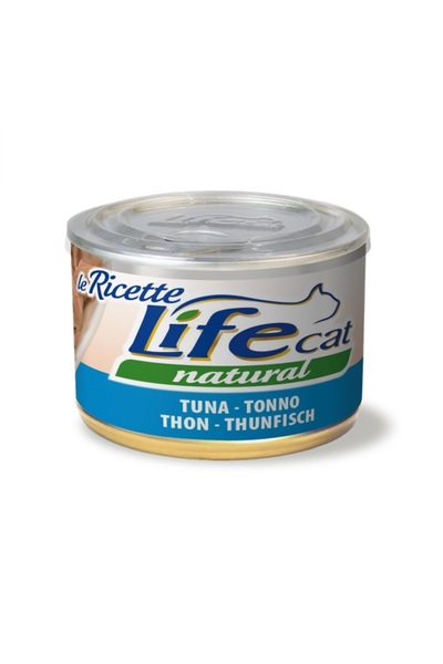 Life Cat Hrana umeda pentru pisici adulte Life Cat, cu ton, 150g