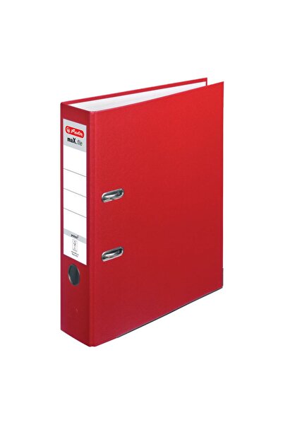 Herlitz Biblioraft A4 Herlitz, PP, 7.5 cm, Rosu
