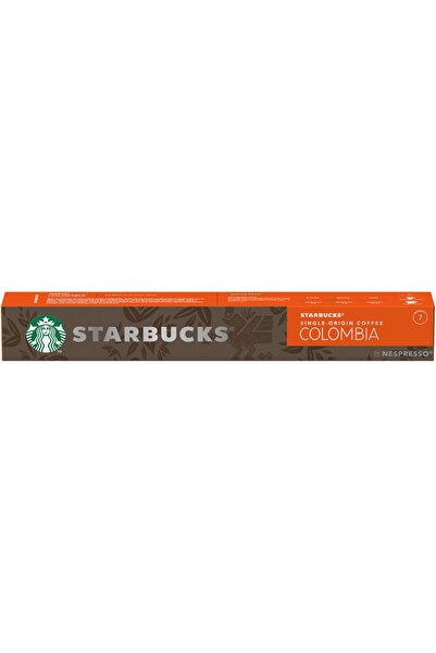Starbucks Capsule cafea Single-Origin Columbia de la Nespresso, 10 capsule, 57g