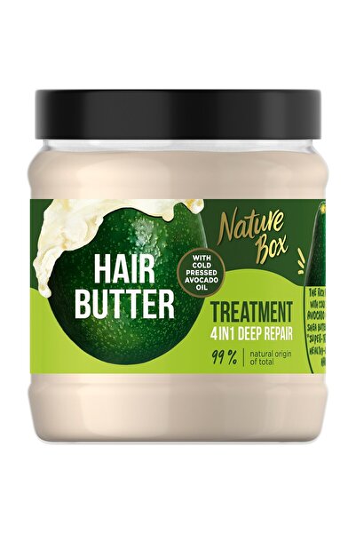 NATURE BOX Tratament par Nature Box 4in1 cu avocado si unt de shea, 300 ml