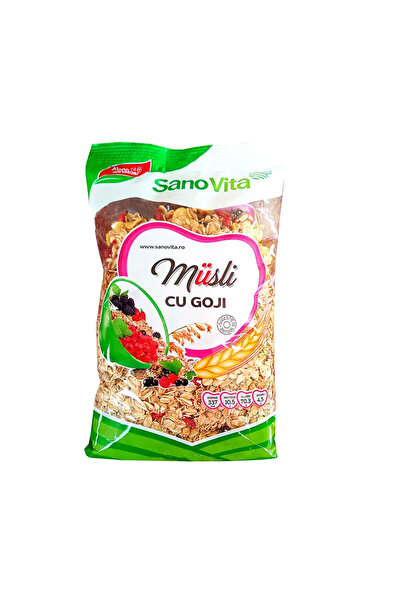 Sano Vita Musli SanoVita, cu goji 400g