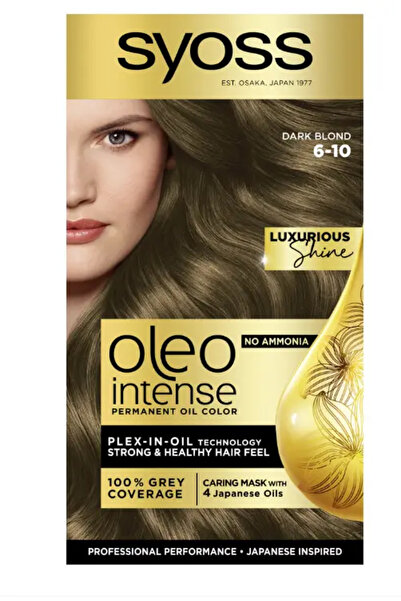 SYOSS OLEO Vopsea de par Syoss oleo intense 6-10 blond inchis