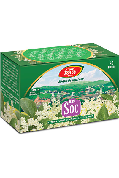 Fares Ceai de soc, 20 pliculete