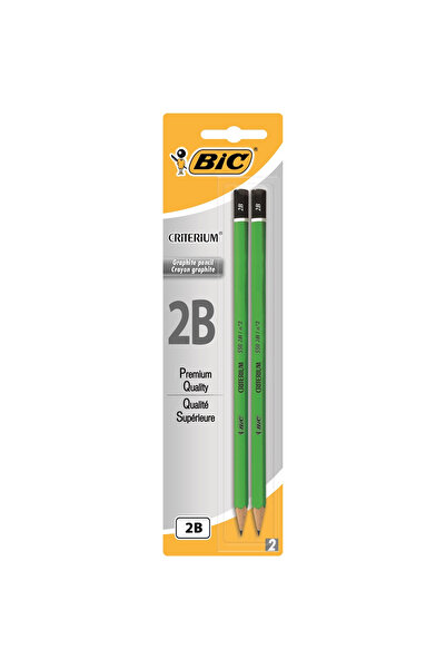 Bic Set 2 creioane 2B din grafit Criterium 550, Verde