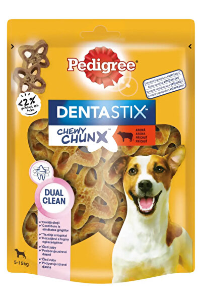 Pedigree Dentastix Chewy Chunx Rewards for Small Dogs Beef Flavor 68g