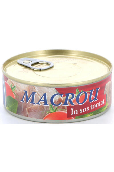 Baltic Clu Macrou in sos tomat Baltic Club, 240 g