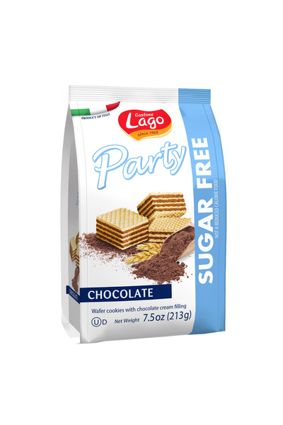 LAGO Napolitane crema cacao fara zahar Lago, 213 g