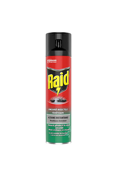 Raid Spray gandaci si furnici, eucalipt, 400ml