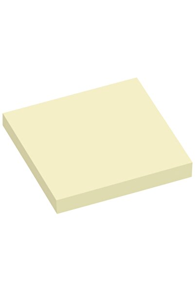 SNOPAKE Set 100 notite autoadezive Snopake, 76x76 mm, Galben pastel