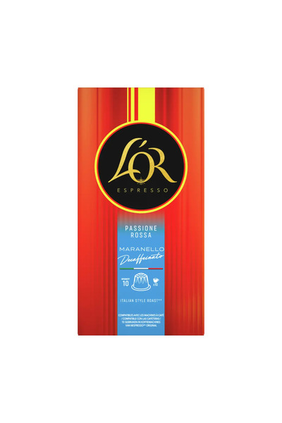 lor Cafea capsule L'or Maranello decofeinizata, 10buc