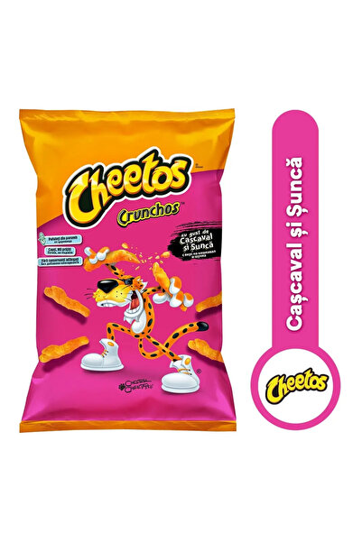 Cheetos Pufuleti cu gust de cascaval si sunca 60g