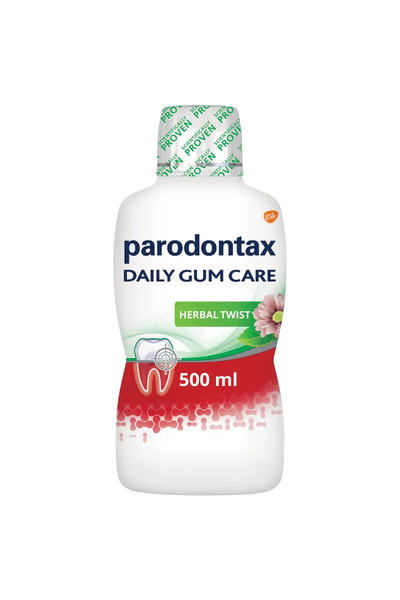Parodontax Apa de gura Daily Gum Care Herbal Twist 500ml