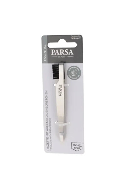PARSA Penseta cu perie sprancene Beauty 2in1
