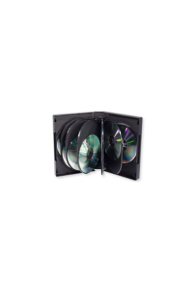 PRC Plastic case for 12 DVDs