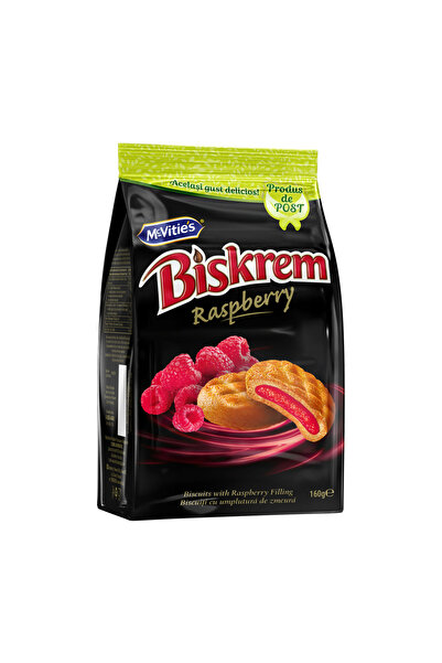 Biskrem Lenten raspberry cookies, 160g