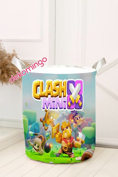 dekomingo Clash Mini Patterned Children's Toy Basket