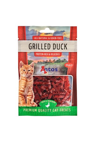 Antos Recompense pentru pisici Treats, rata la gratar, 50 g