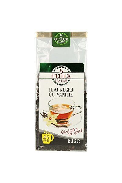 5 O'Clock Ceai Negru cu Vanilie, 5 O'Clock Tea, 80 g