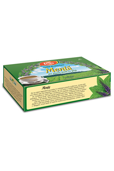 Fares Ceai de menta, 80 pliculete