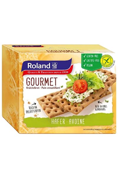 ROLAND Paine crocanta gourmet ovaz fara gluten Roland, 230g
