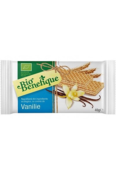 Bio Benefique Napolitana cu crema de vanilie 40 g