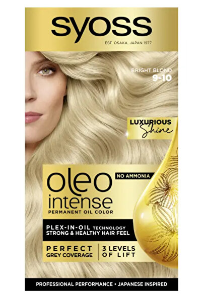 SYOSS OLEO Vopsea de par Syoss oleo intense 9-10 blond luminos