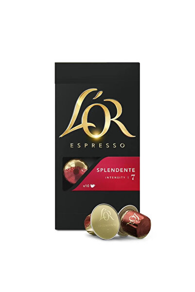 lor Cafea capsule L'OR Espresso Splendente, 10 bauturi x 40 ml, 52 g