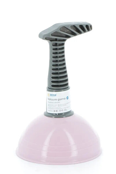 NN Pompa pentru desfundat chiuveta, 12 cm, Gri/Alb