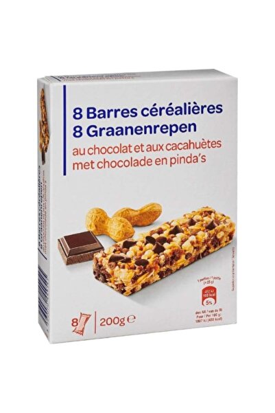 Carrefour Batoane cu cereale, ciocolata & arahide 200 g