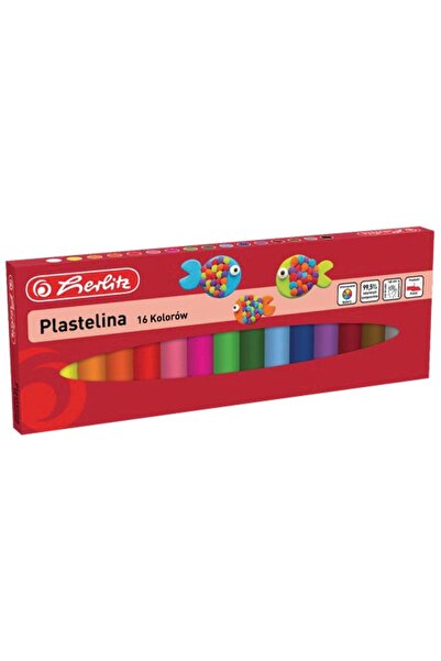 Herlitz Set plastilina in 16 culori