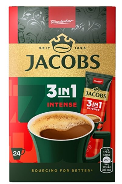 Jacobs Intens 3 în 1, 24 x 11 g