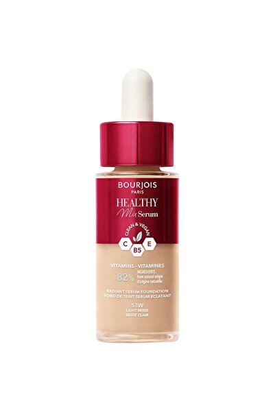 Bourjois Ser Fond de Ten Healthy Mix 53 Bej Deschis, 30 ml